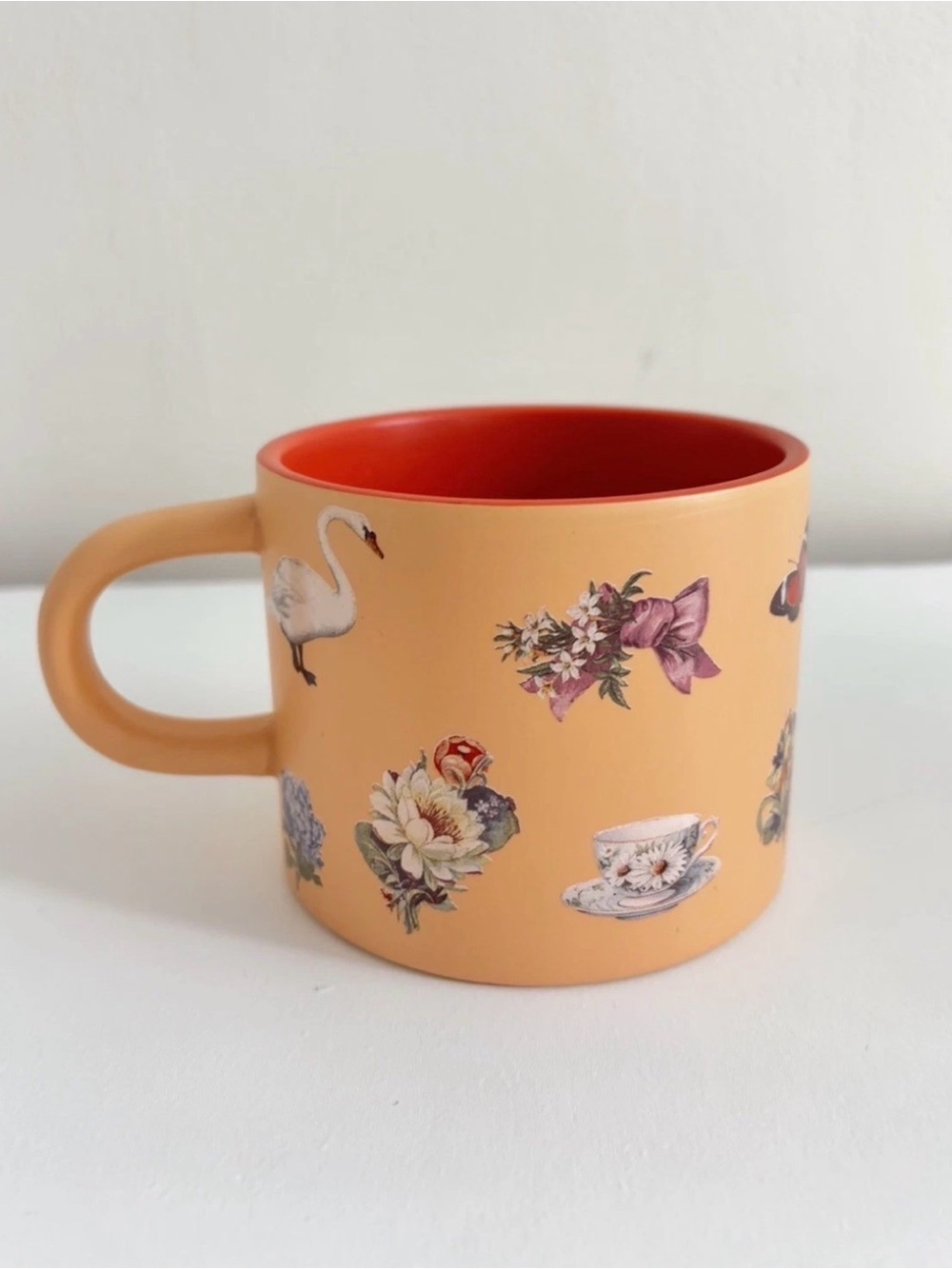 Urban Outfitters Hidden Icon Peekaboo Ceramic Mug Brand New